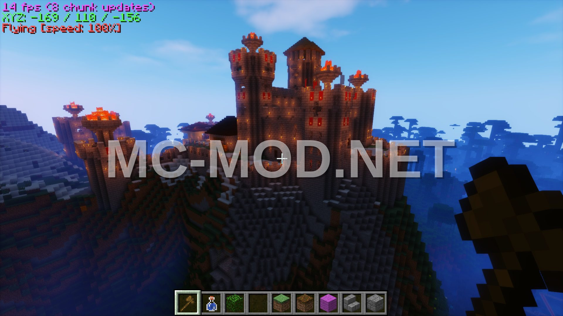 Medieval Castle with Redstone Secrets