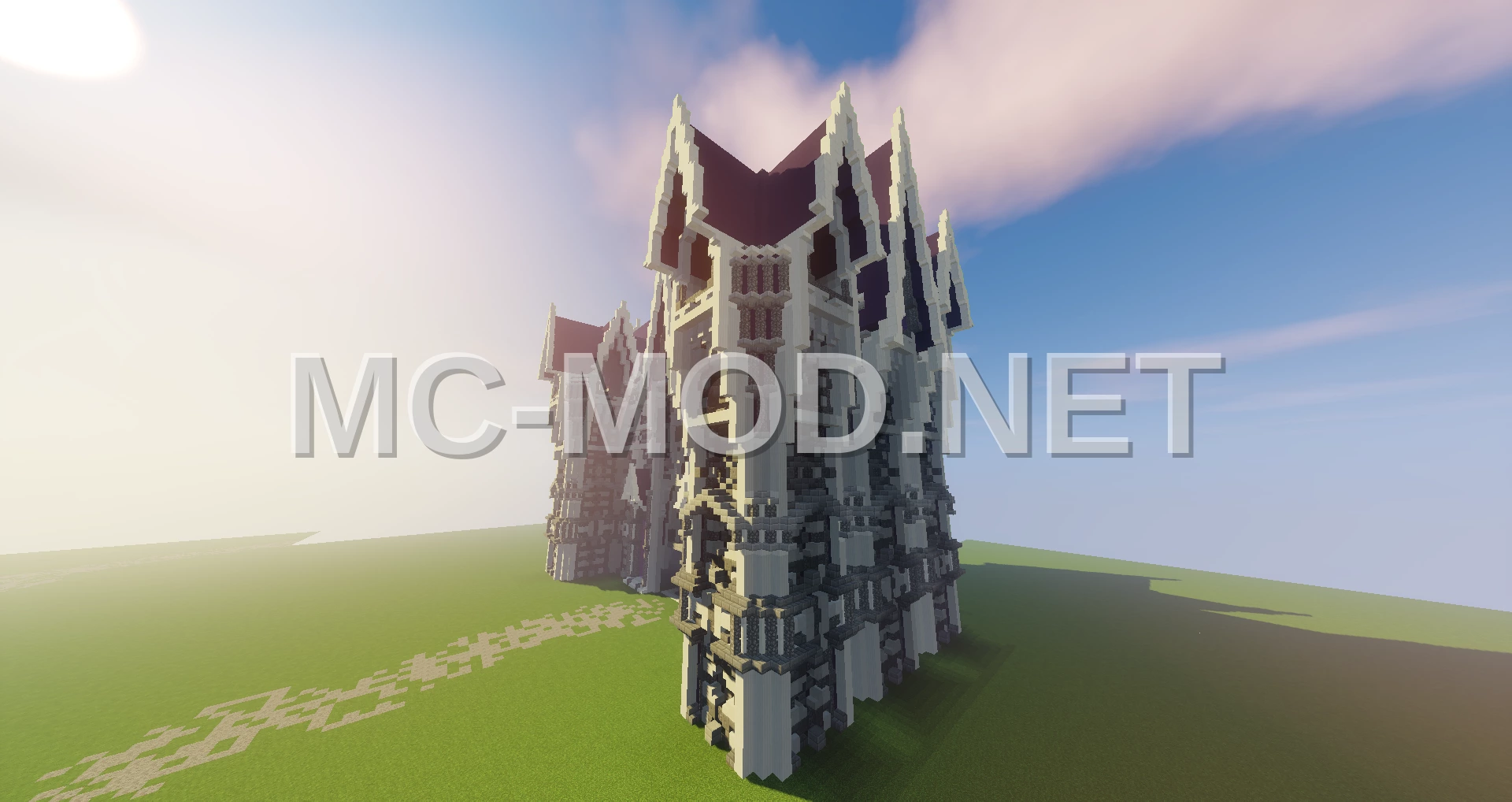 Medieval Cathedral Exterior