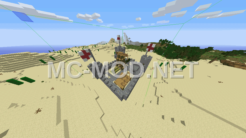Medieval English Fort Structure