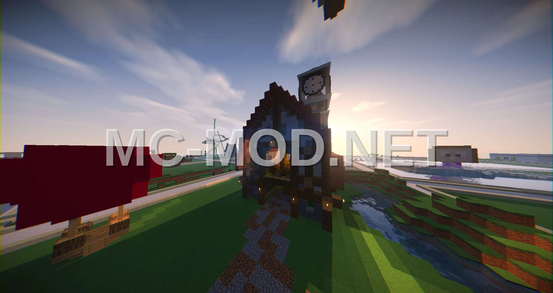 Brick Medieval Farmhouse