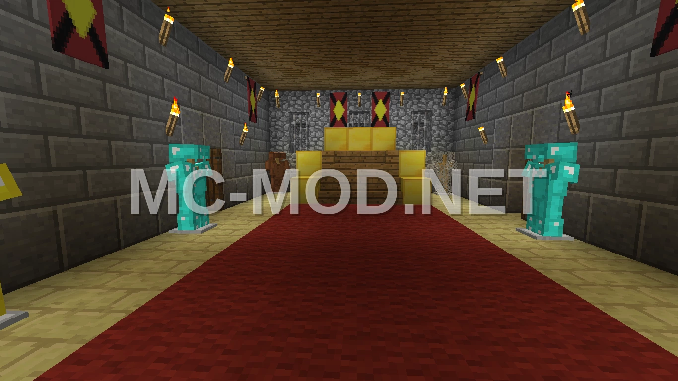 Medieval Fortified Castle with Dungeon