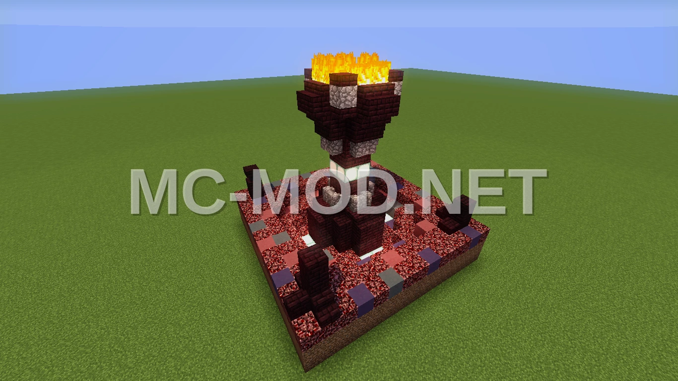 Medieval Nether Torch