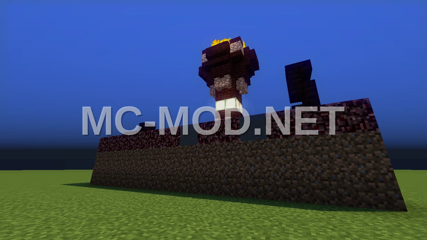 Medieval Nether Torch