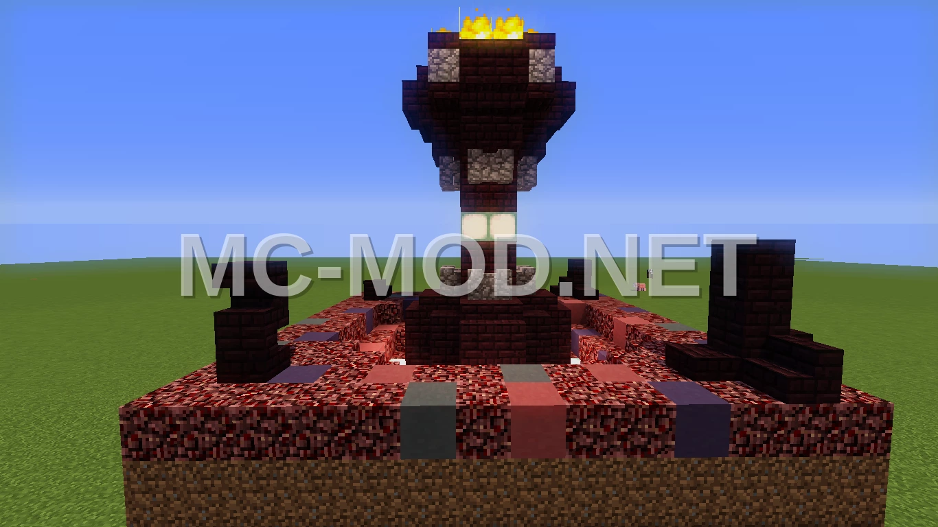 Medieval Nether Torch