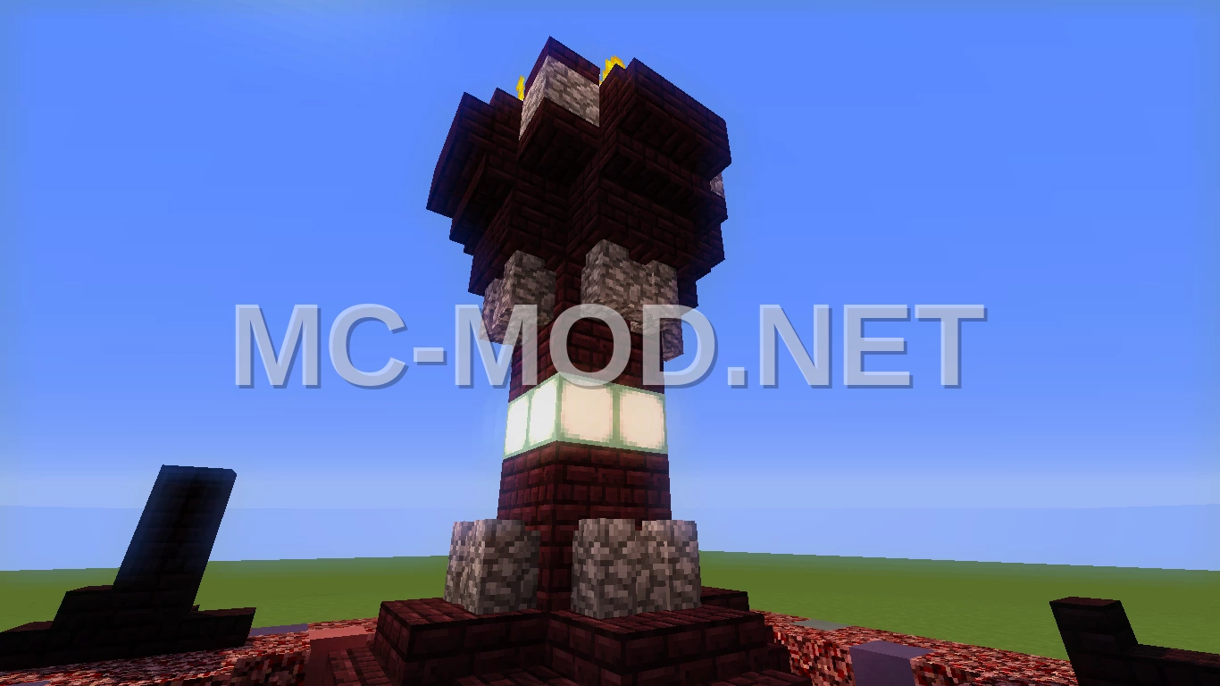 Medieval Nether Torch