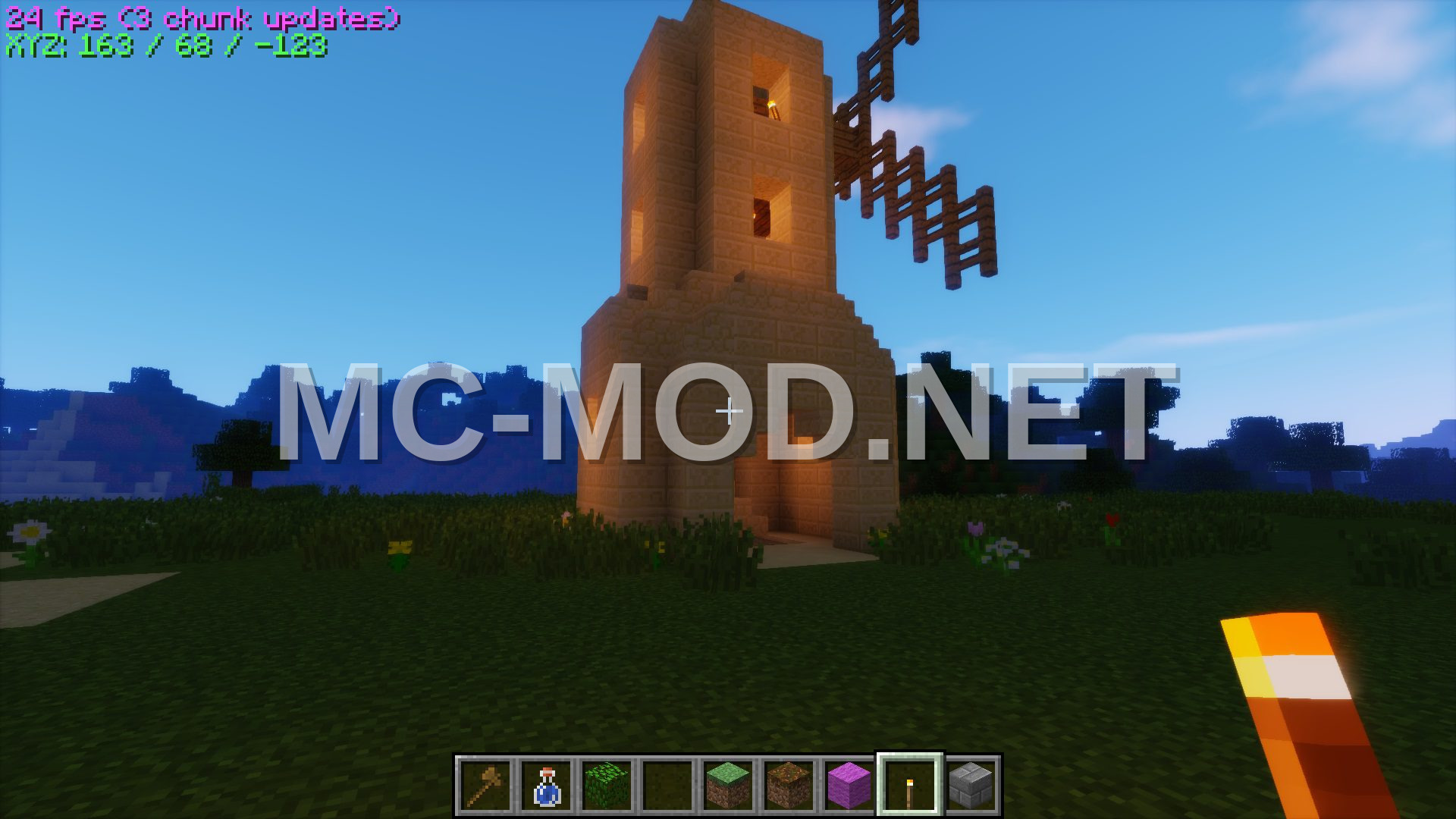 Medieval Sandstone Windmill