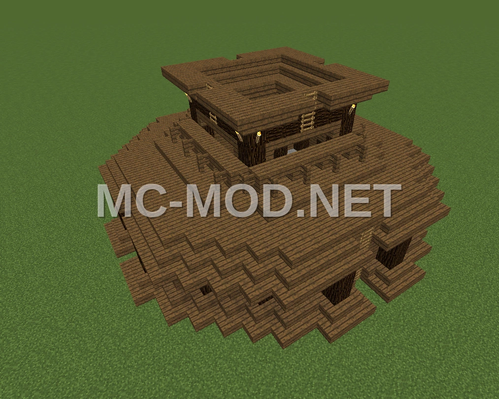 Medieval Spruce PvP Arena