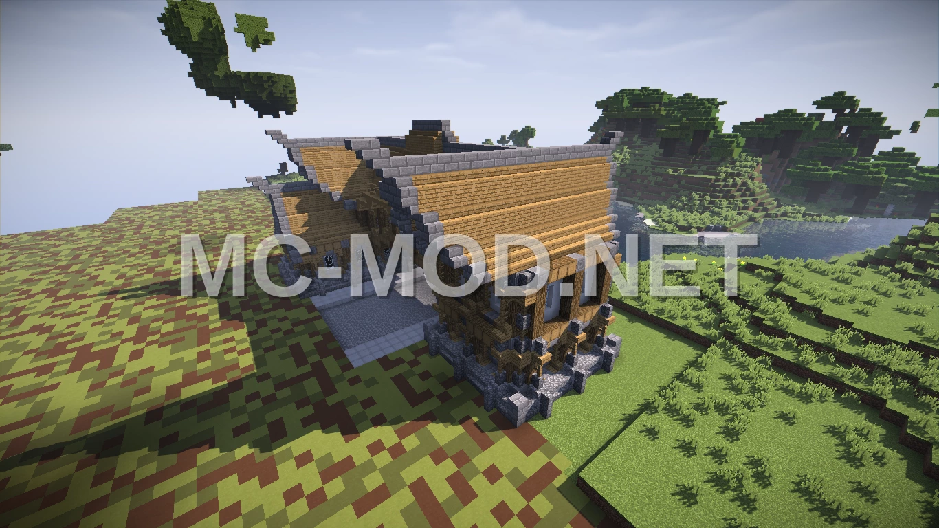 Oak Plank Medieval Bridge