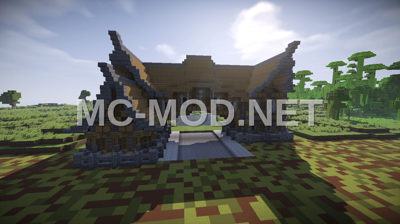 Oak Plank Medieval Bridge