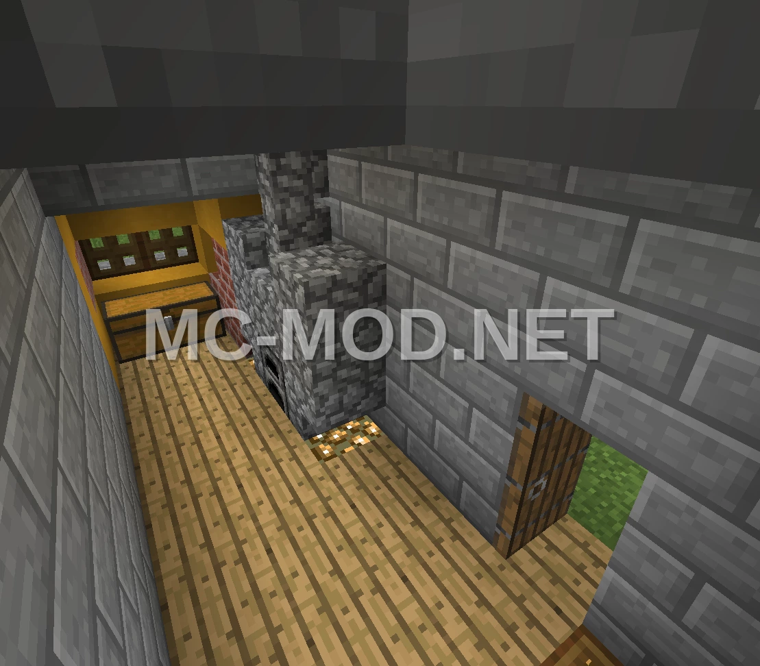 Medieval House With Quartz Accents