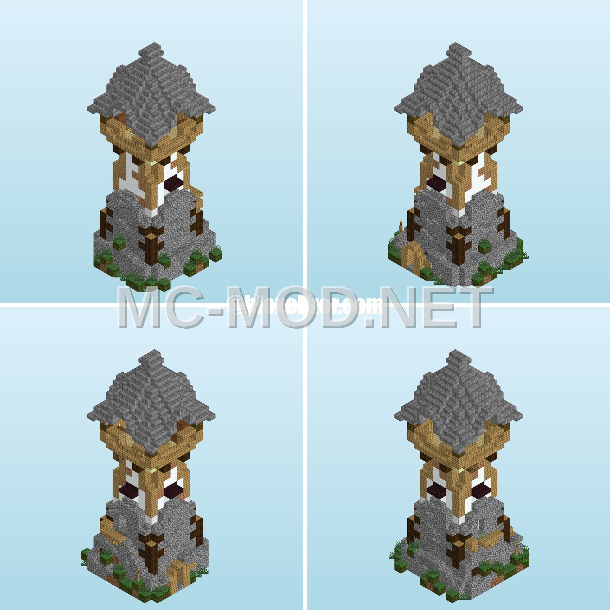 Medieval Cobblestone Tower