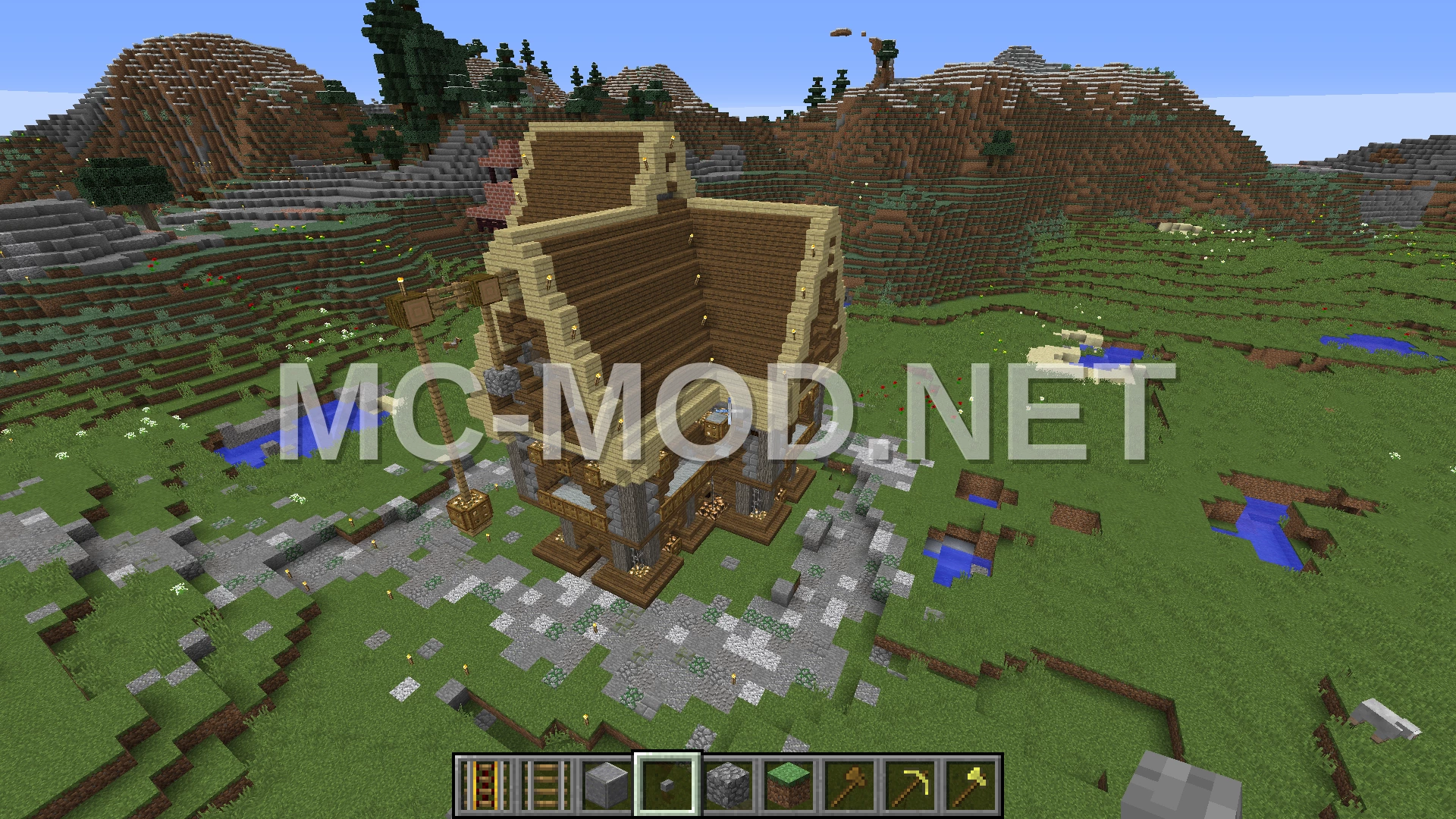 Medieval Birch Village House