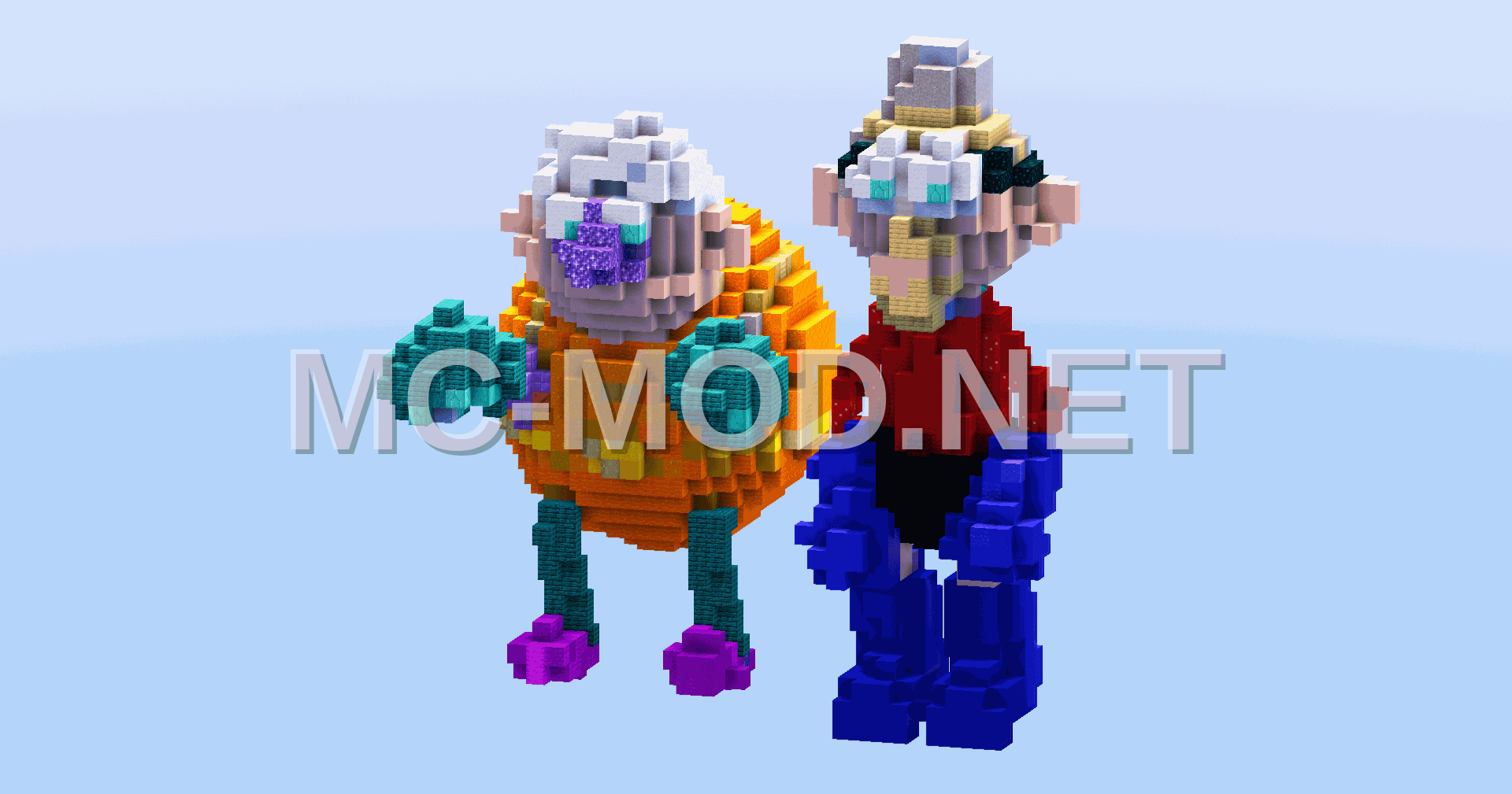 Mermaid Man and Barnacle Boy Spongebob Character Build