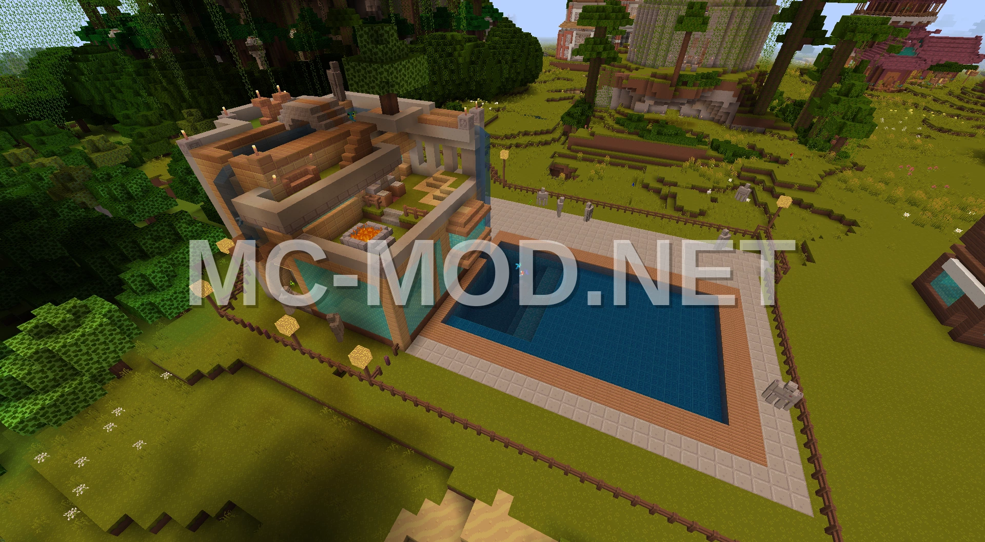 Minecraft Build Book House