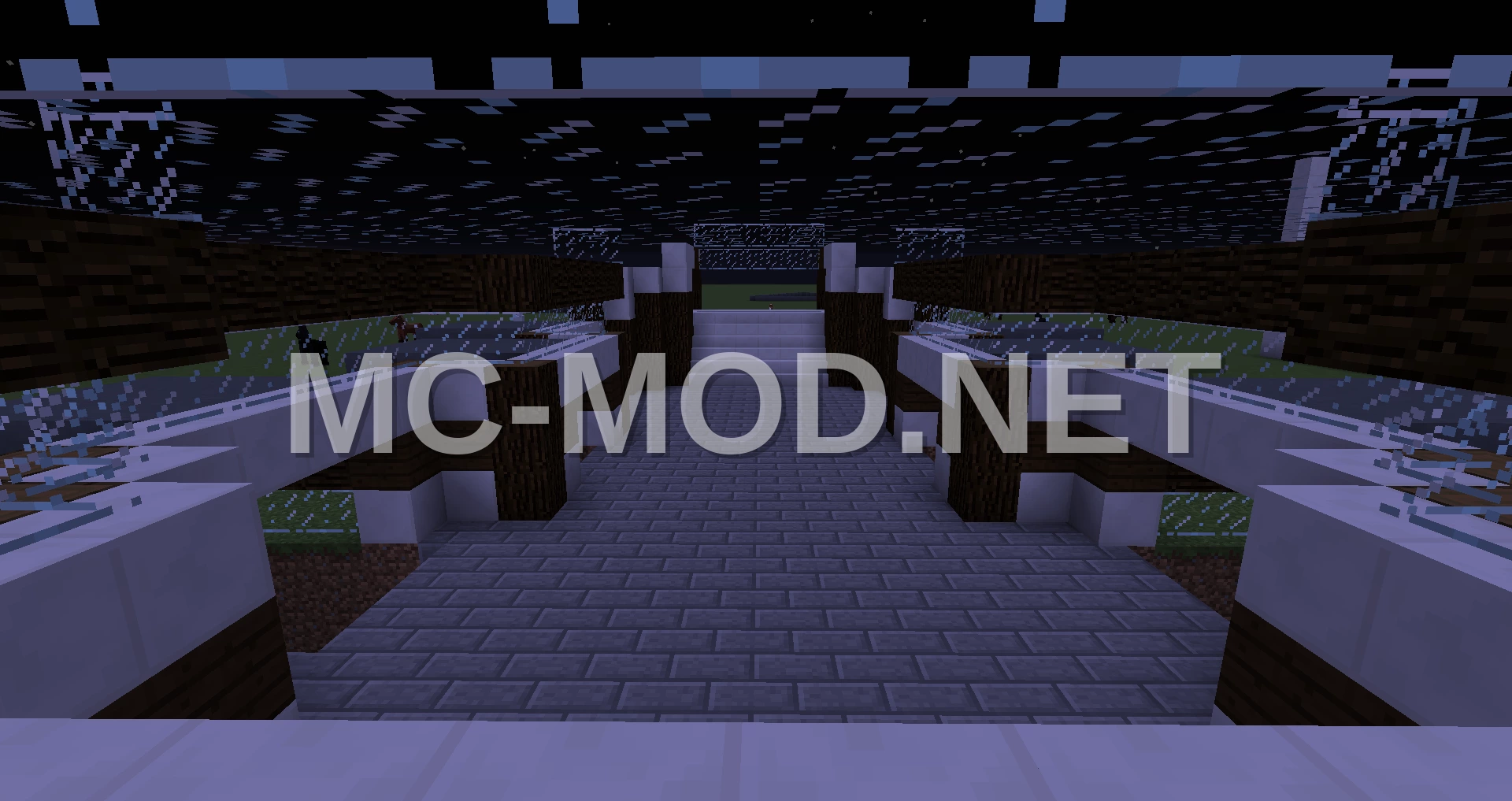 Minecraft Railway Station Model