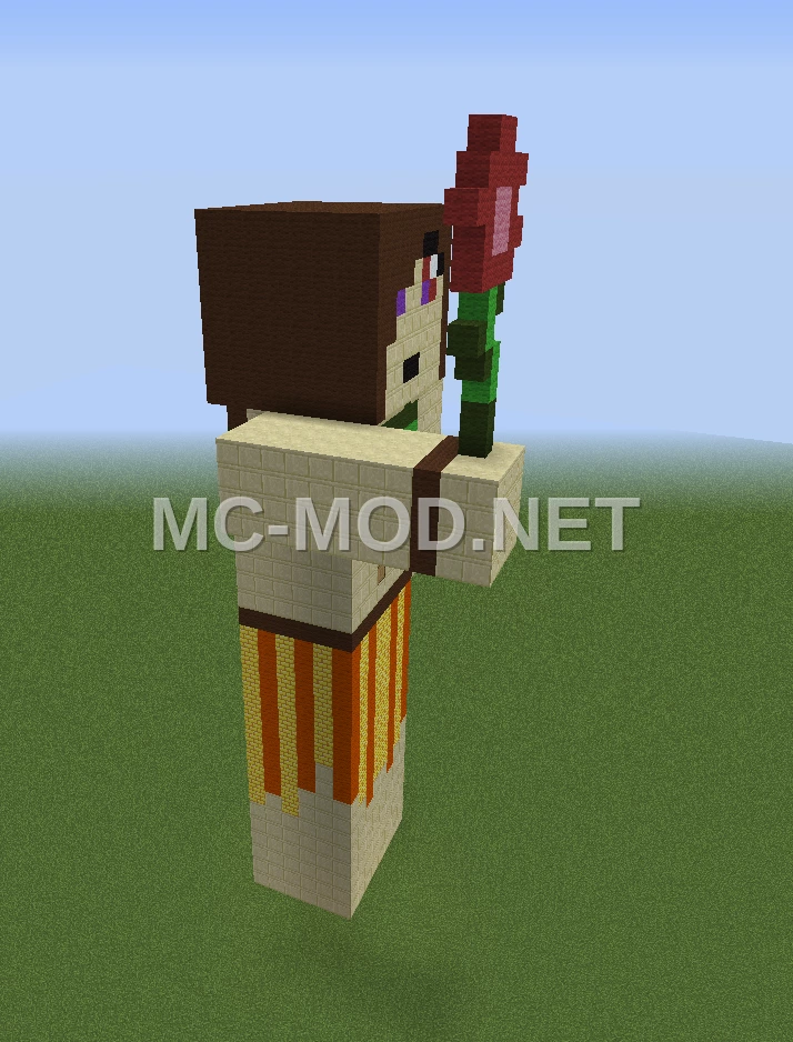 Minecraft Skin Statue