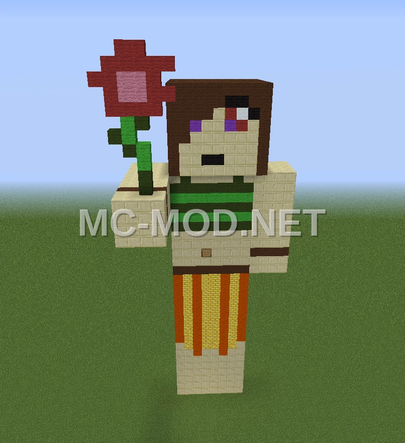 Minecraft Skin Statue