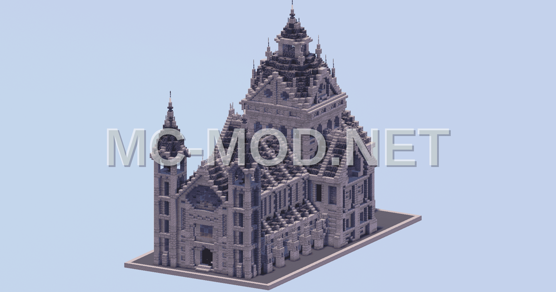 Mini Gothic Cathedral Minecraft Structure