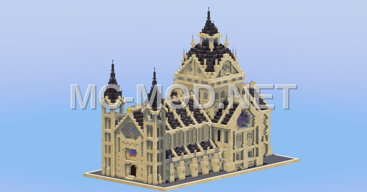 Mini Gothic Cathedral Sandstone Structure