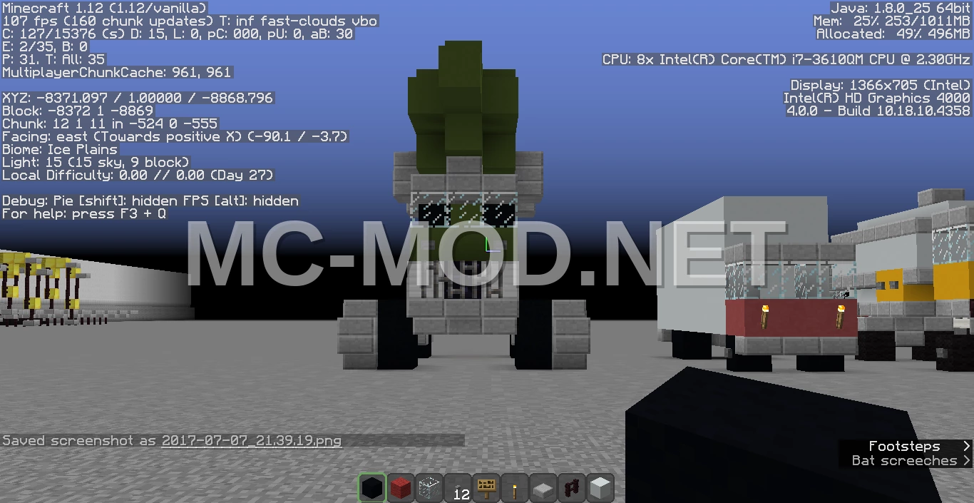 Missile Launcher Military Truck