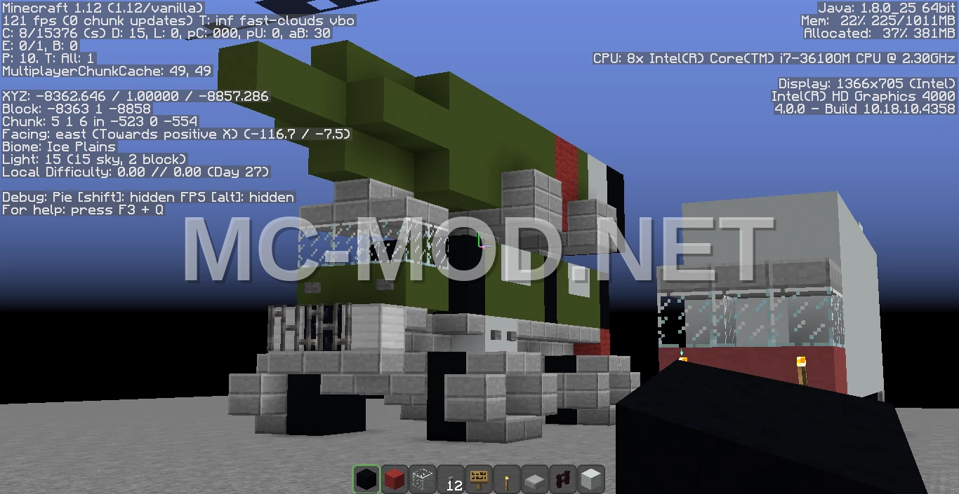 Missile Launcher Military Truck