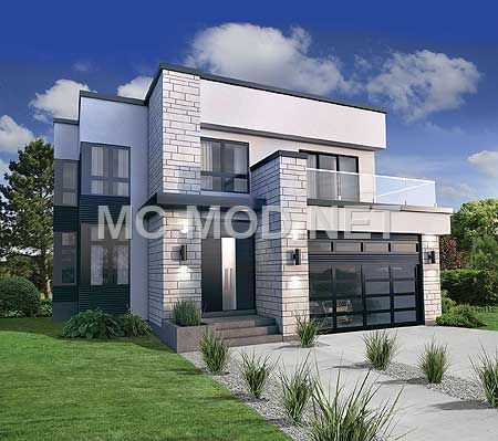 Modern 14×14 Home Design