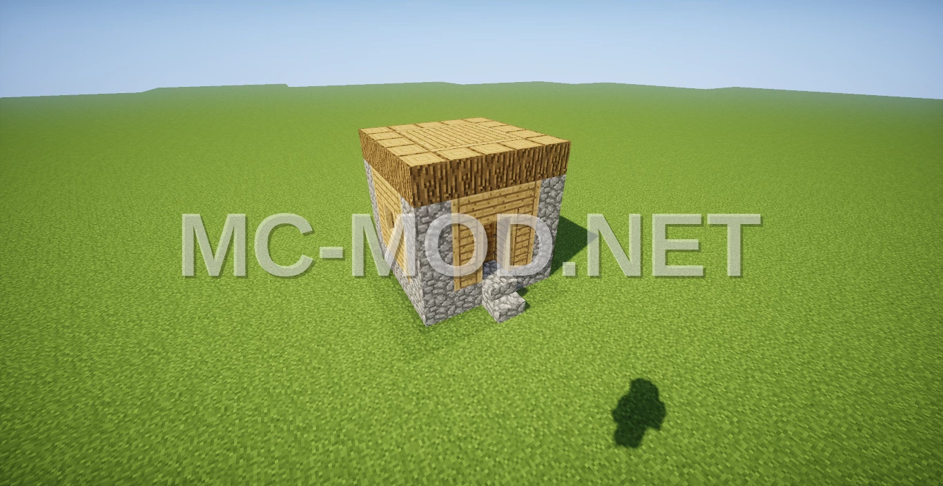 Modern Cube House for Villagers