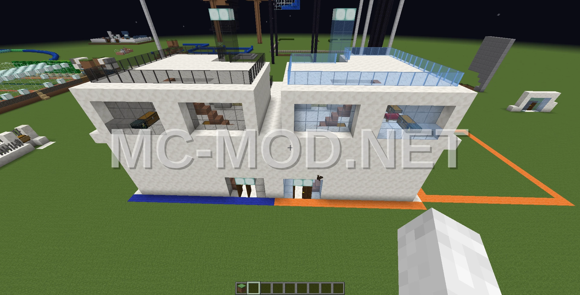 Modern Duplex House