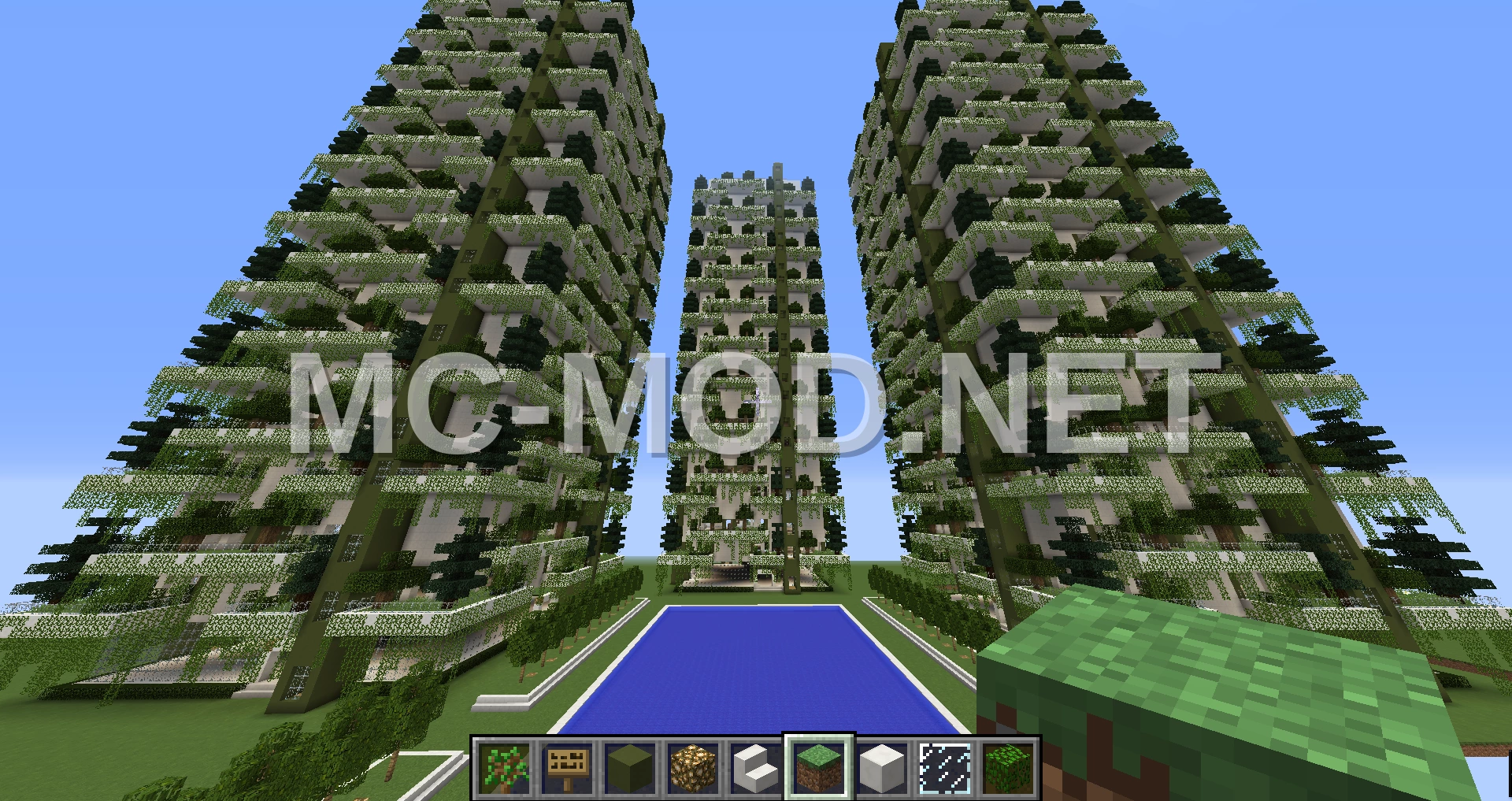 Modern Eco Skyscraper House
