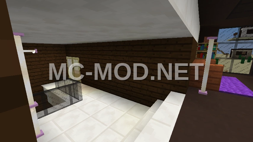 Quartz And Dark Oak Modern House