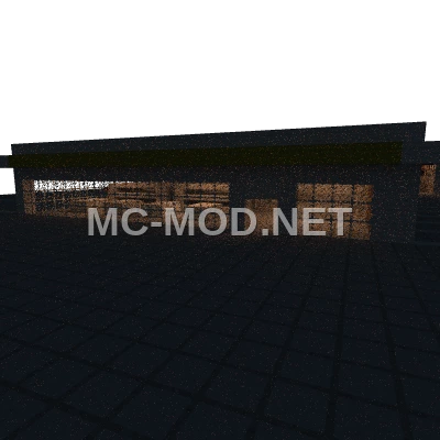 Modern Gas Station With Store