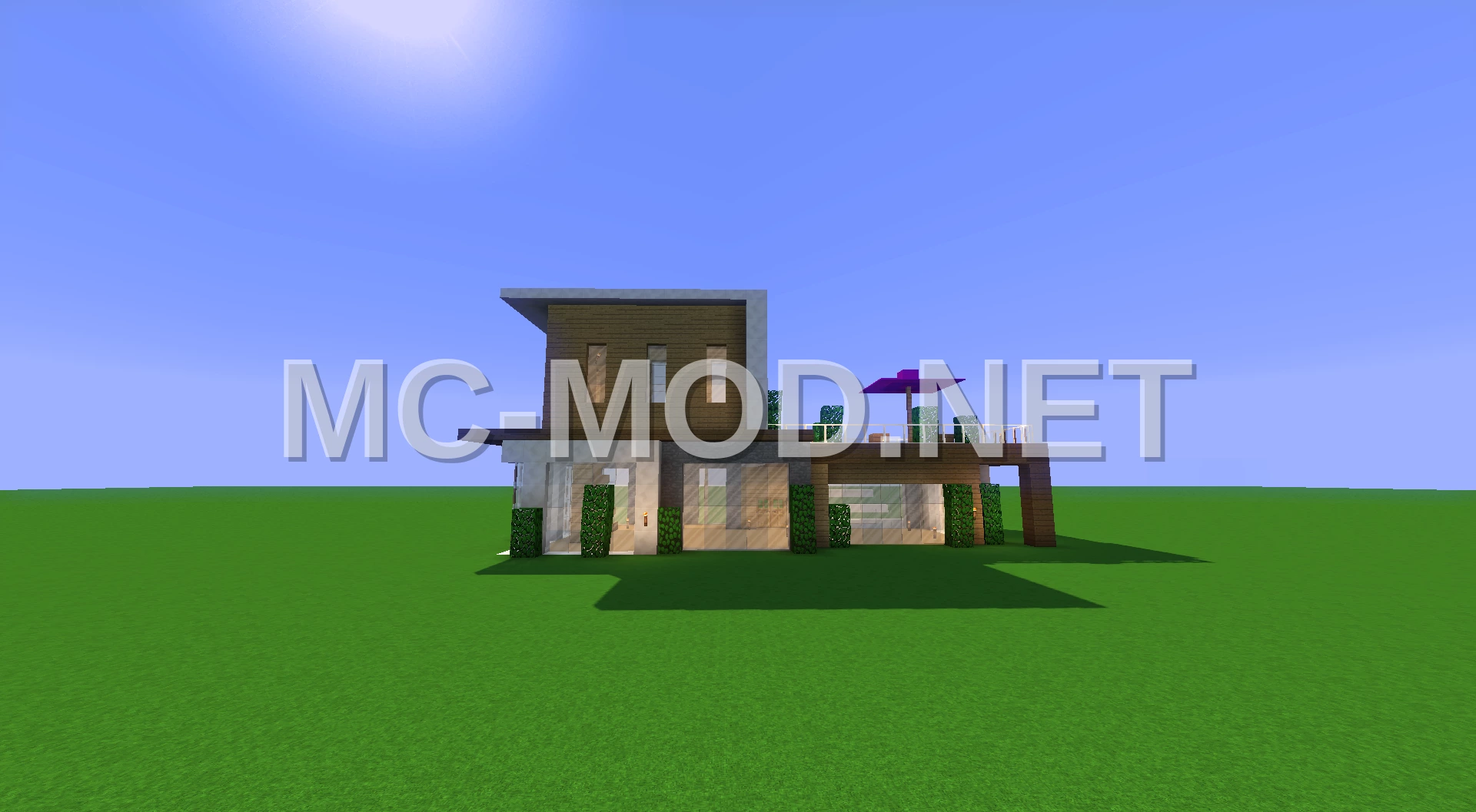 Small Oak Modern House