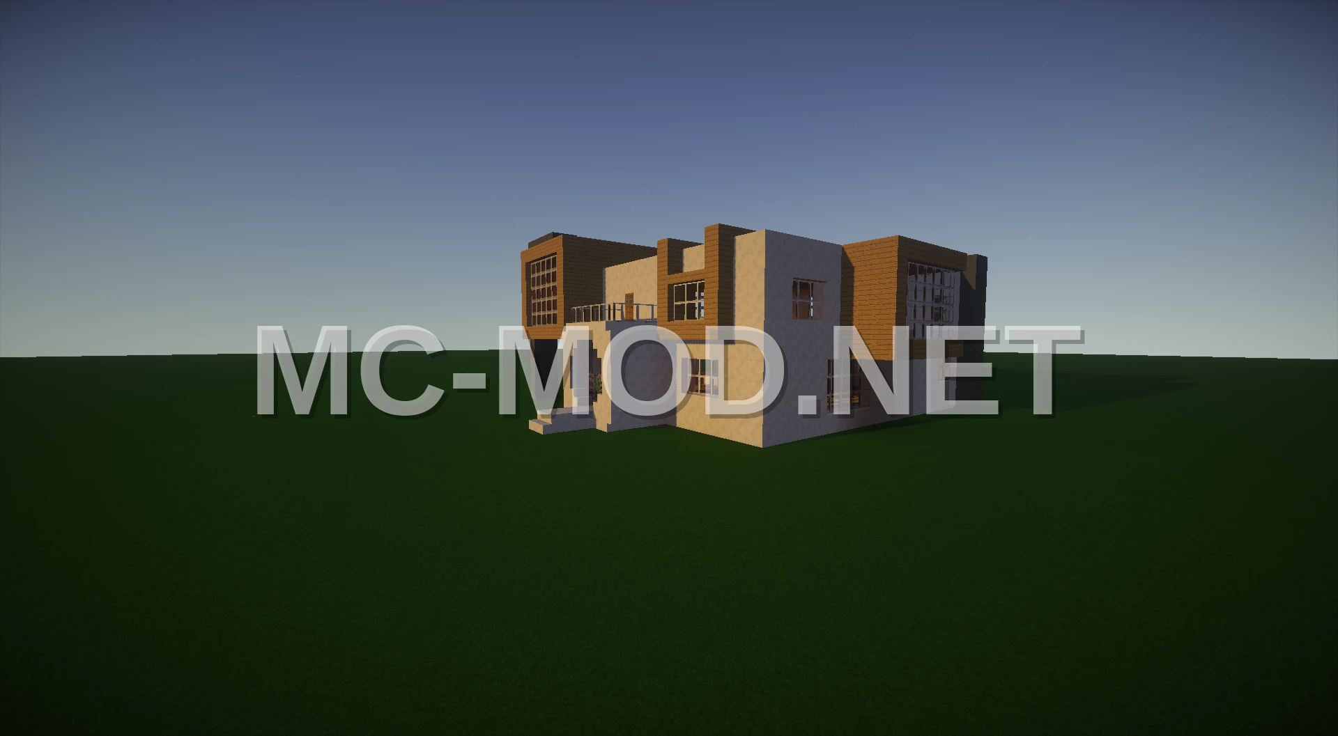 Modern Home Design Unfurnished