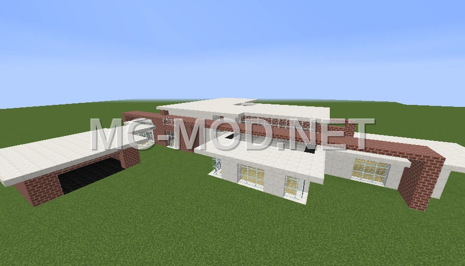 Modern Home With Garage And Living Space