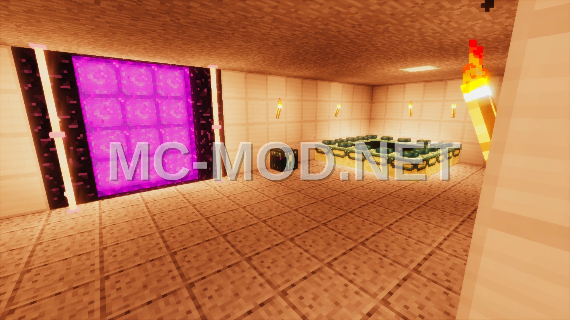 Modern Home with Secret Nether Dungeon