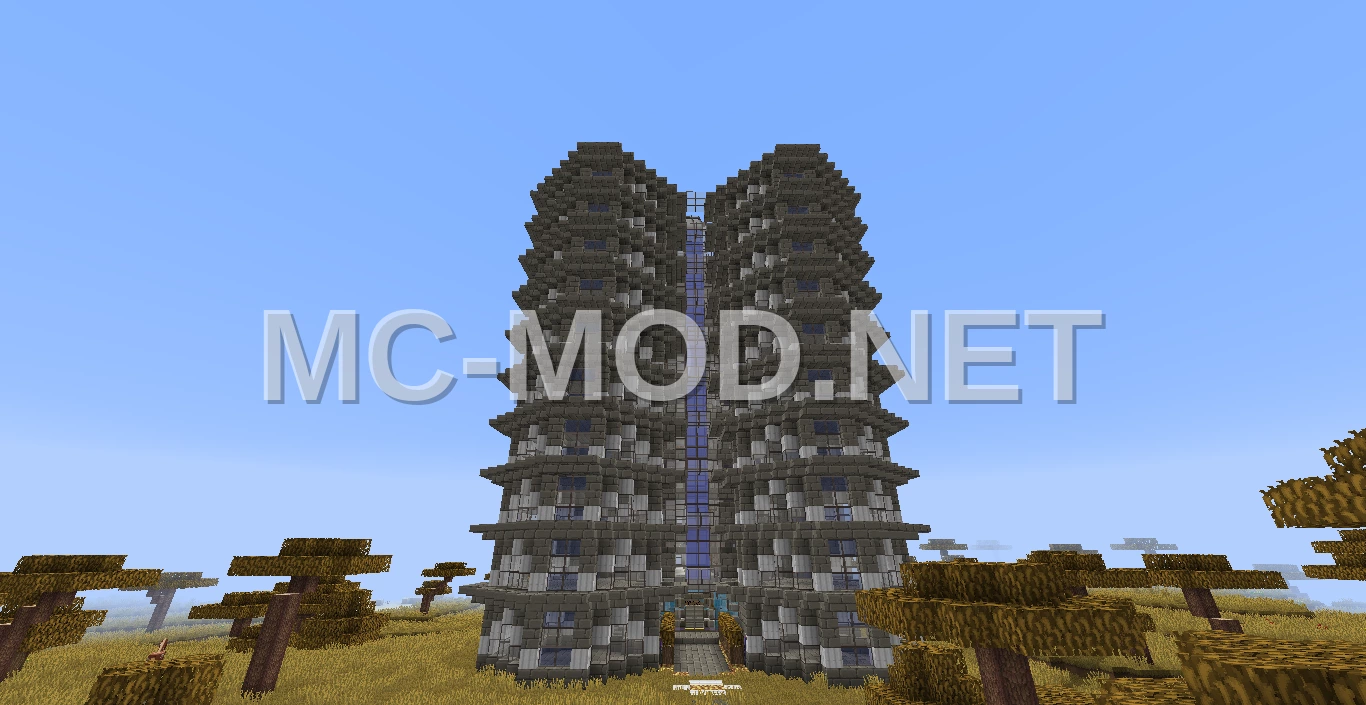 Modern Hotel Exterior And Interior