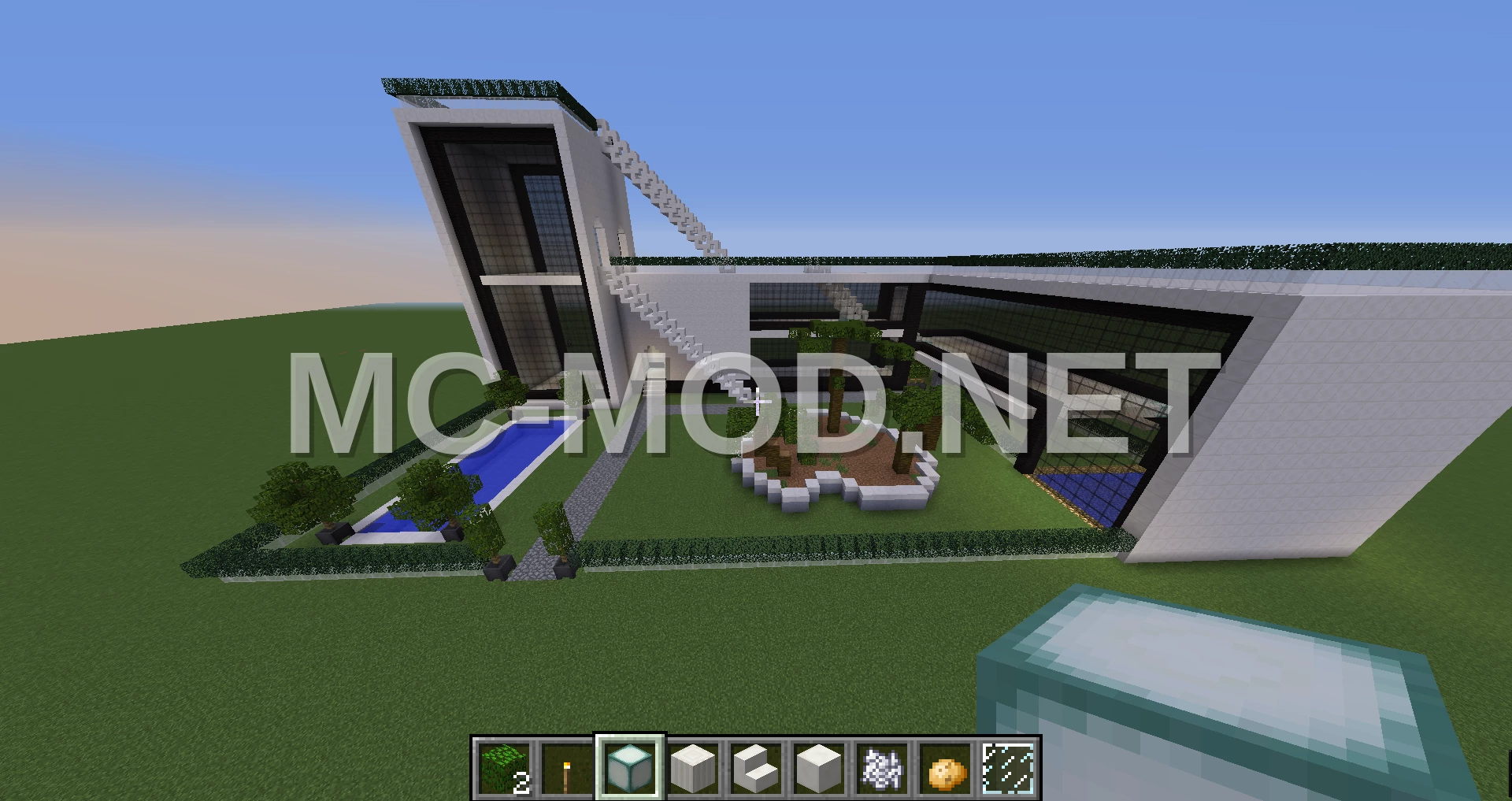 Modern House With Unique Dirt And Quartz