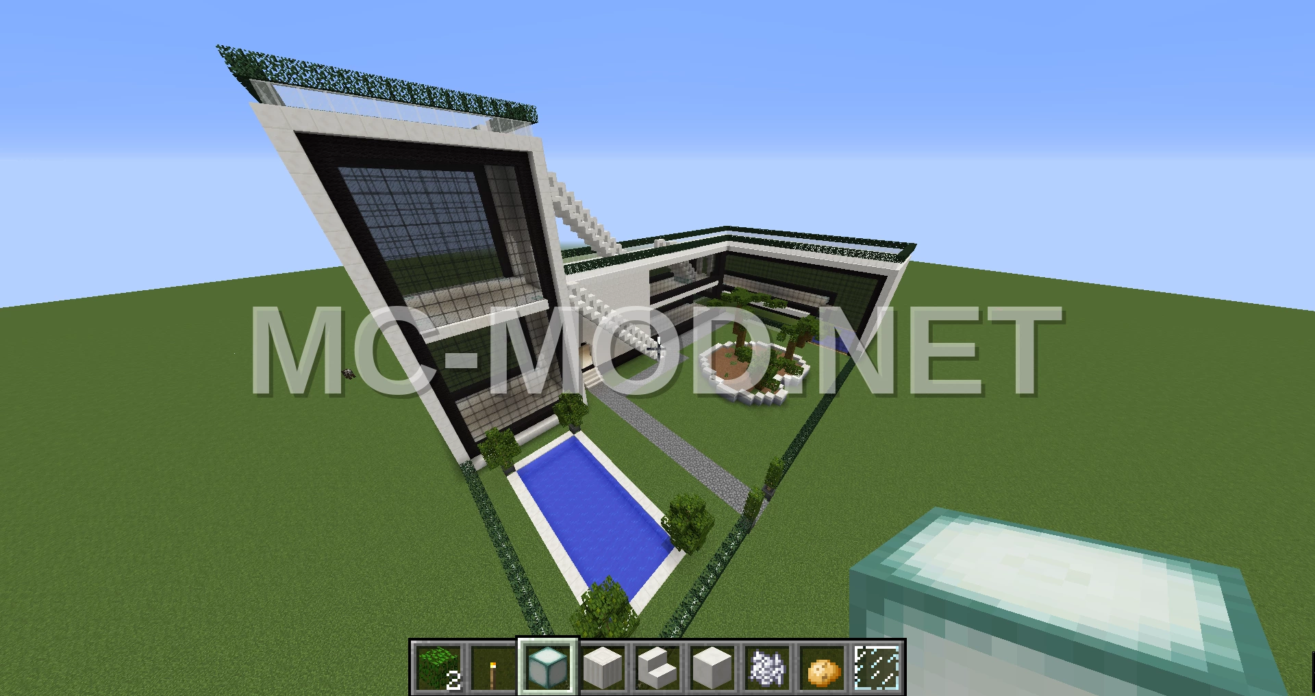 Modern House With Unique Dirt And Quartz