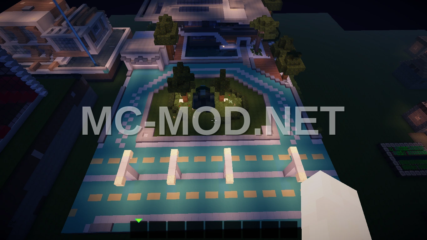 Modern House With Dirt And Bedrock