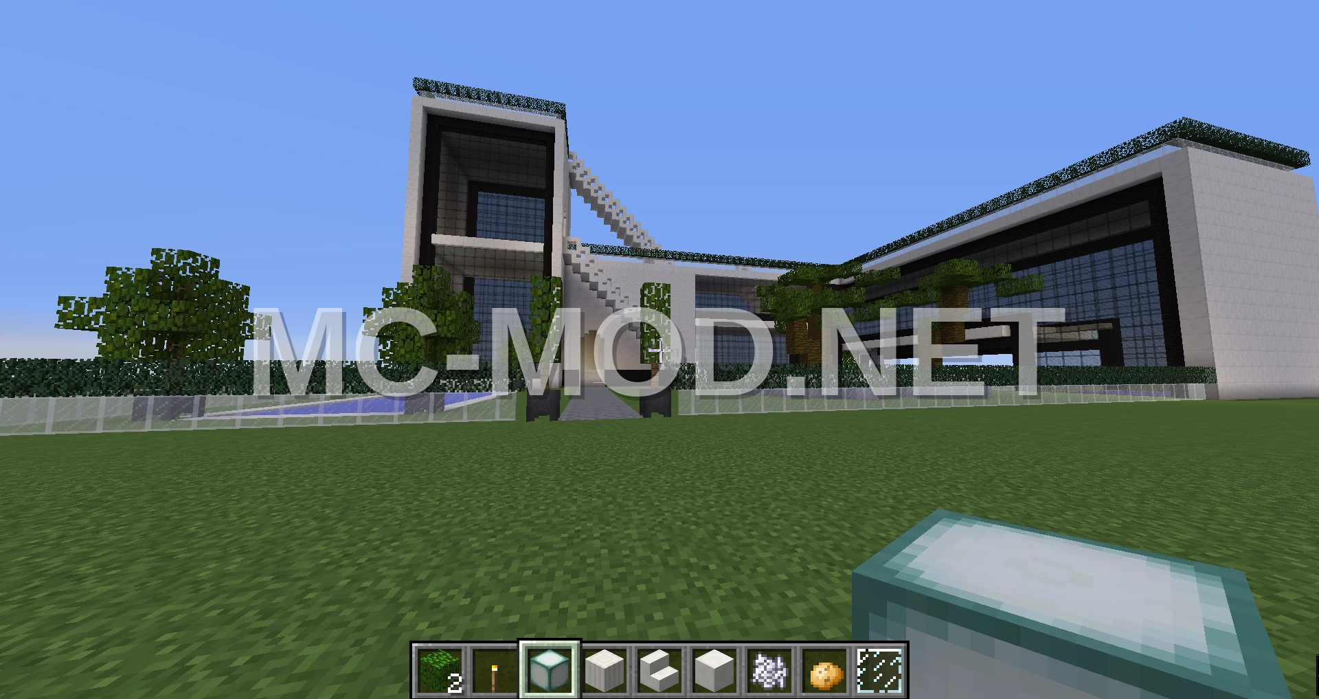 Modern House With Unique Dirt And Quartz