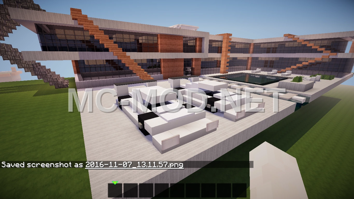 Modern House With Car