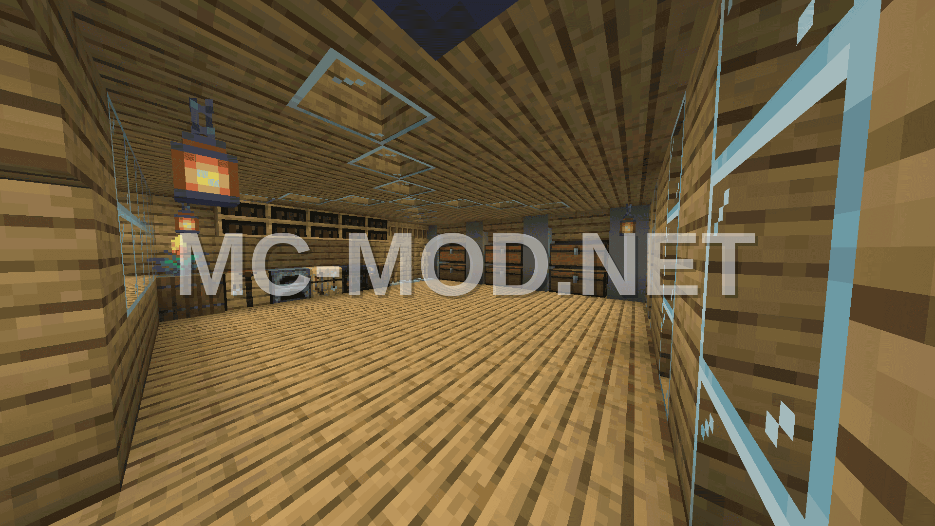 Modern Oak and Black House