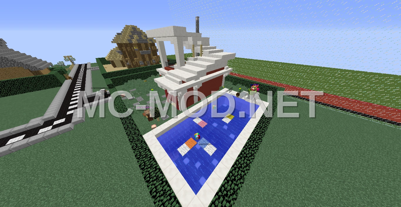 Modern Pool House Design