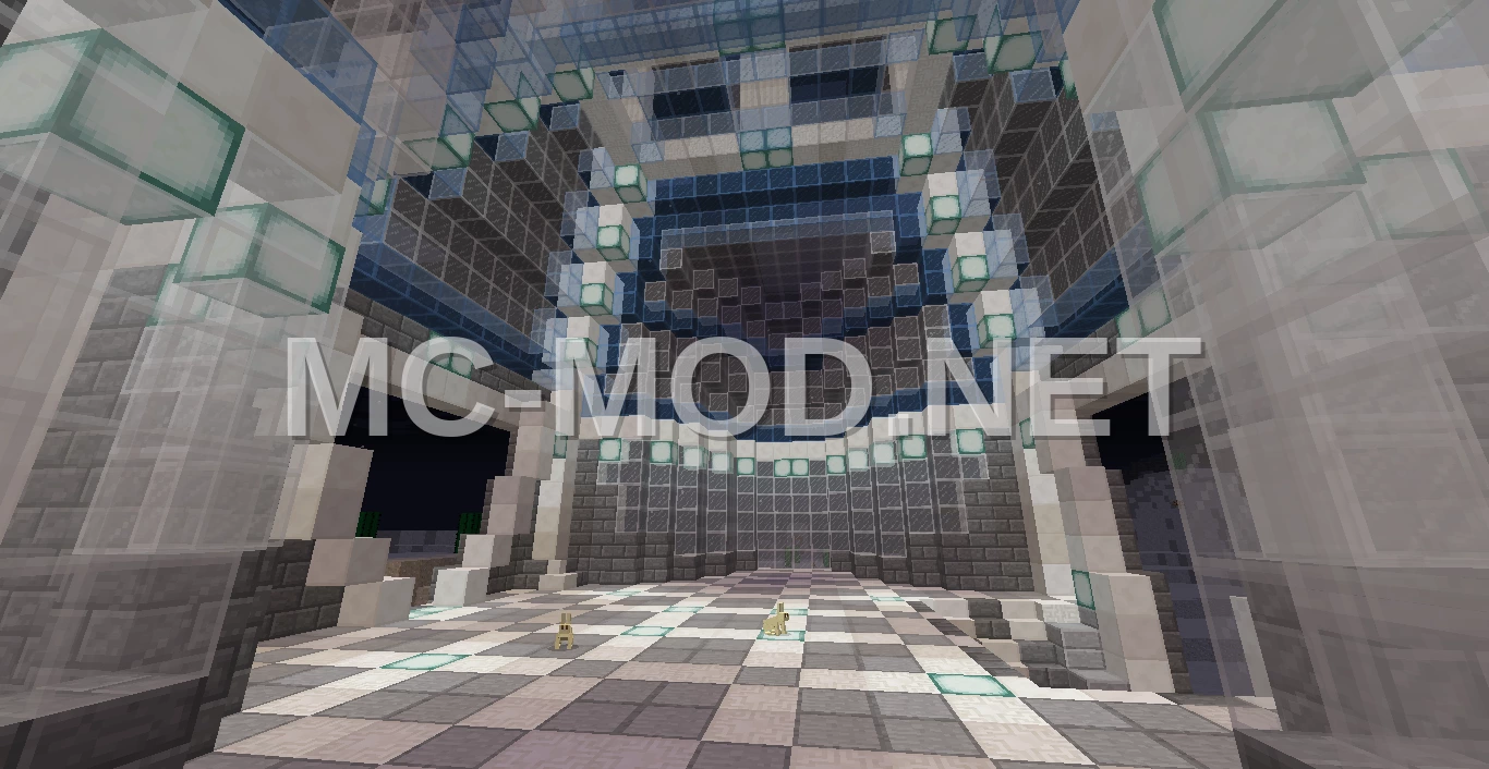 Modern Quartz and Stone Brick Base