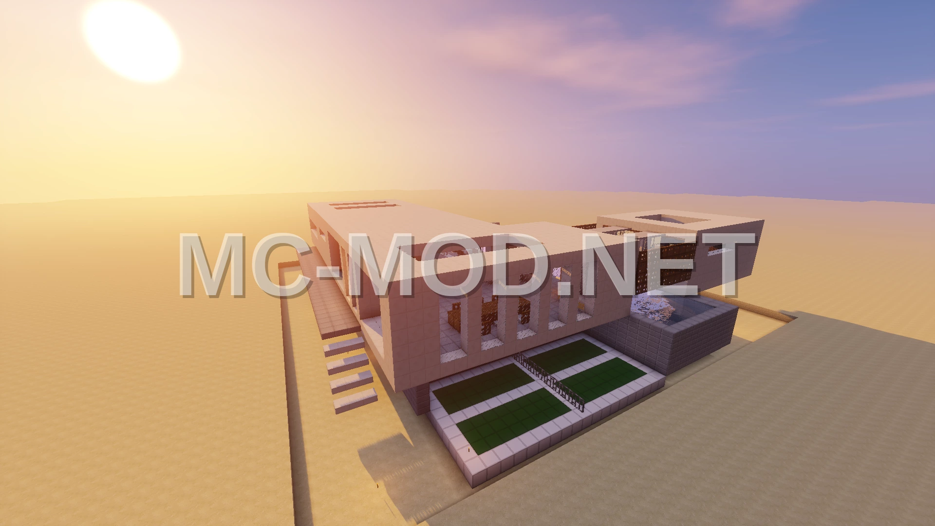 Modern Quartz And Stone Residence