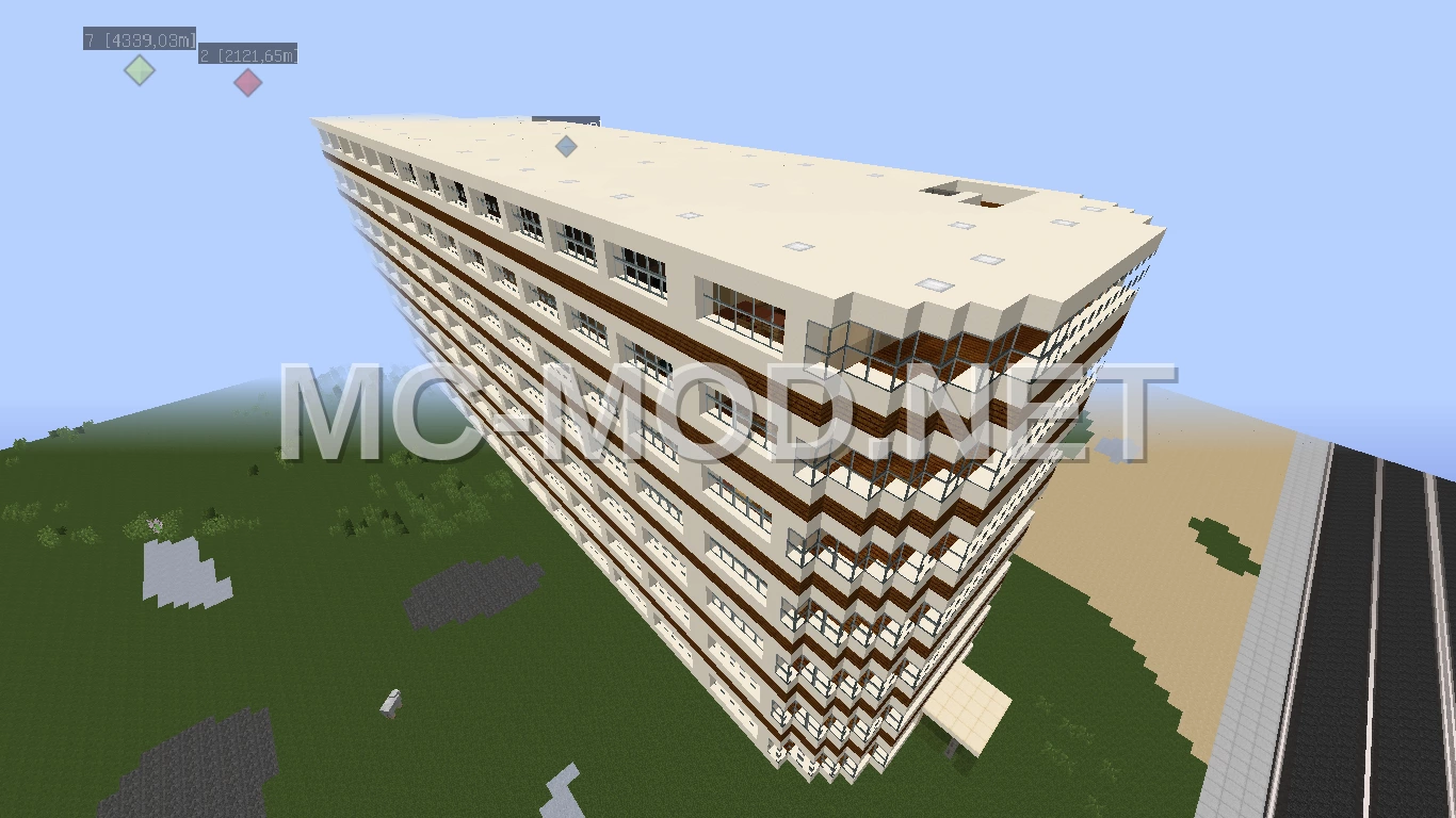 Modern Russian Hospital Building