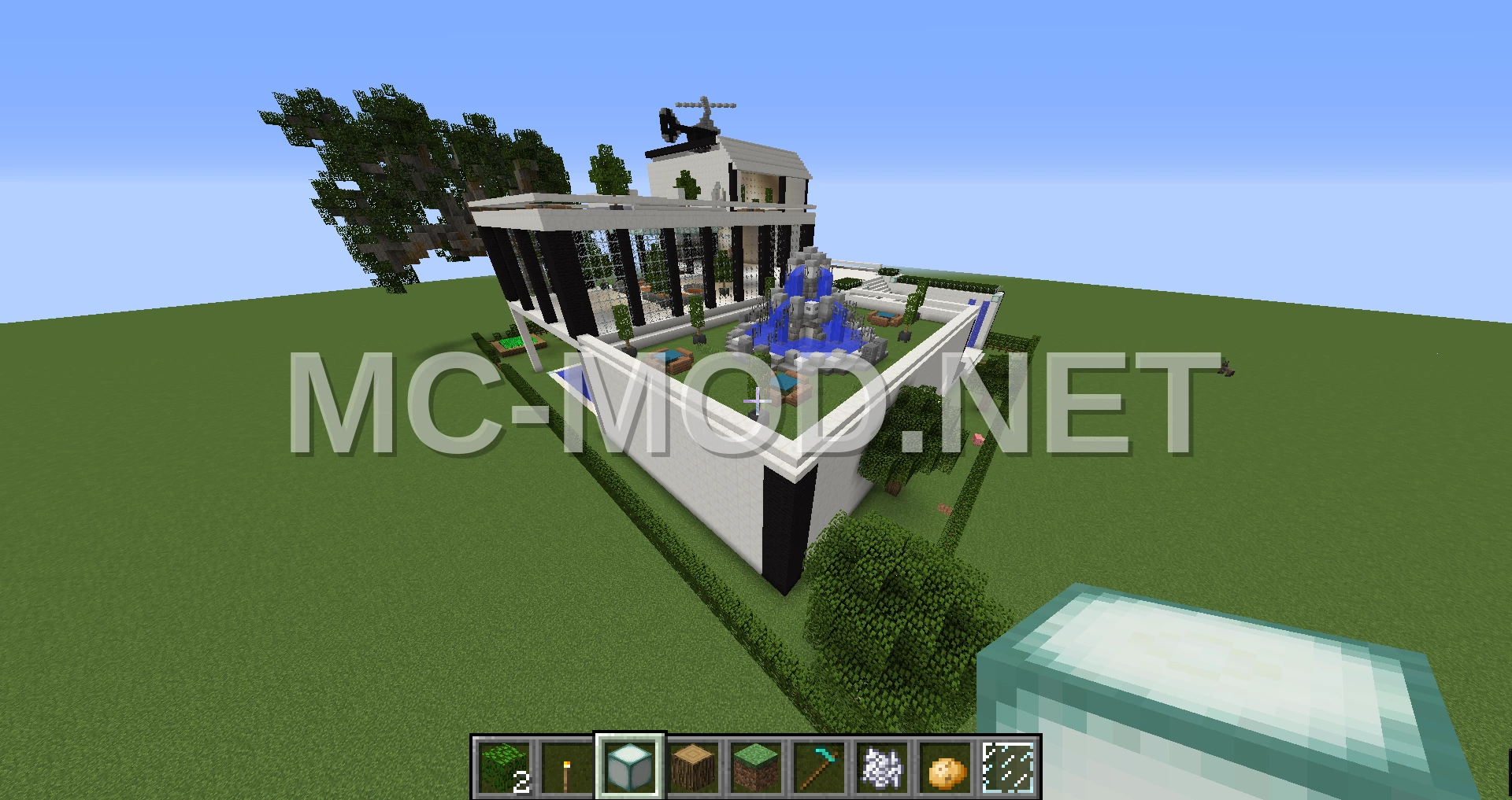 Modern Quartz and Dirt Residence