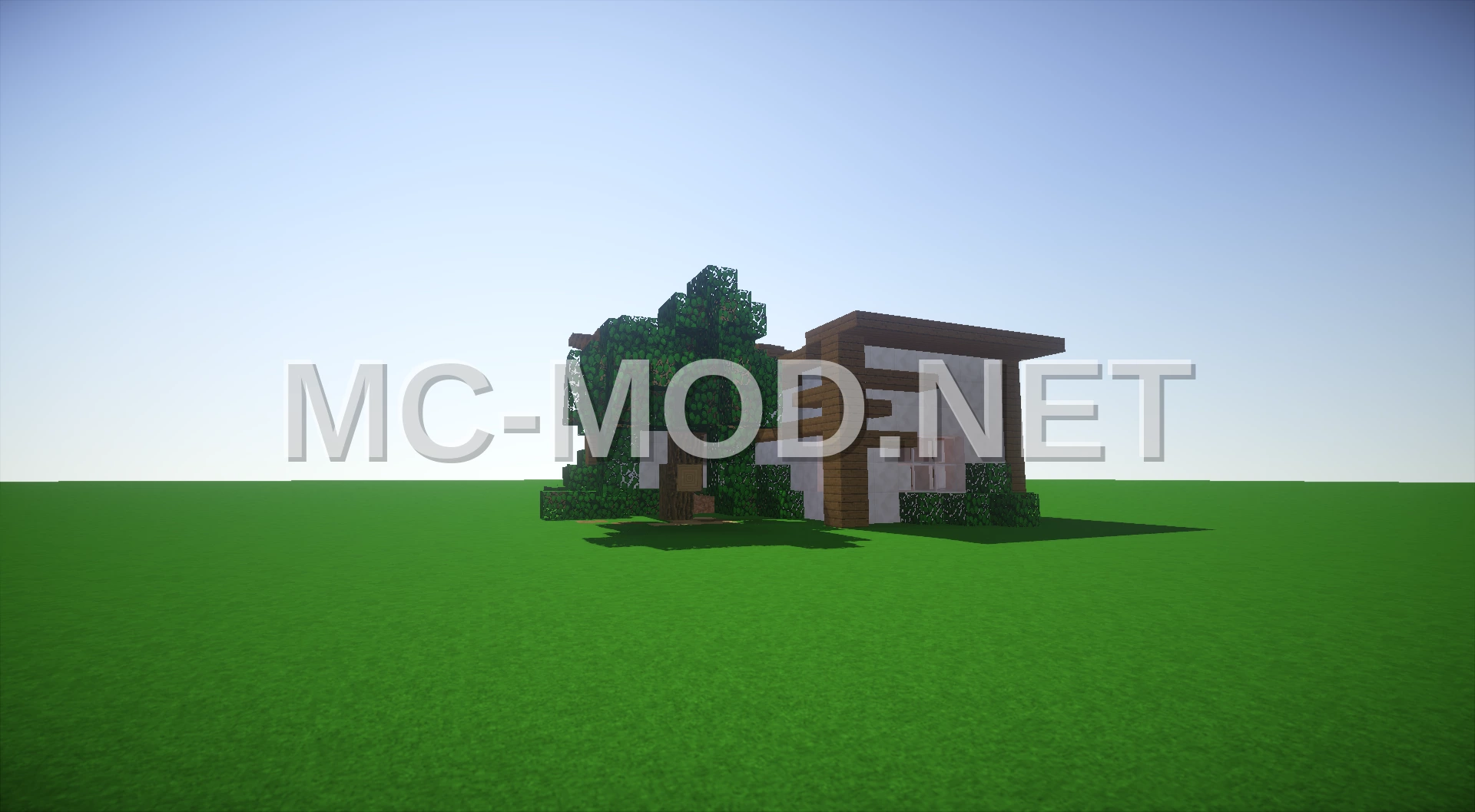 Modern Quartz Block House
