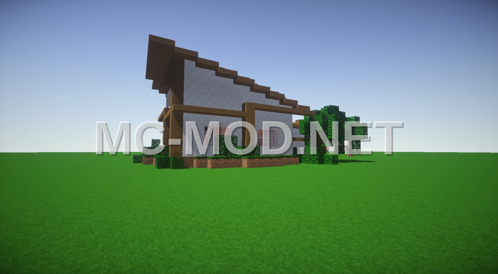 Modern Quartz Block House