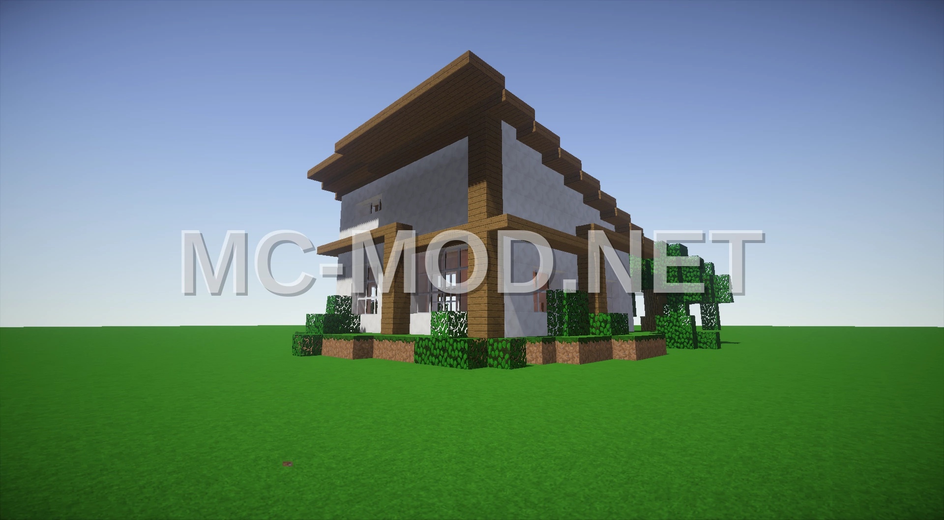 Modern Quartz Block House